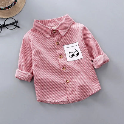 2024 Korean Fashion Children Tops Boys Buffalo Plaid Flannel Shirt Baby Casual Shirt Outerwear Clothes Autumn Girls Blouses 0-5T Leedoar