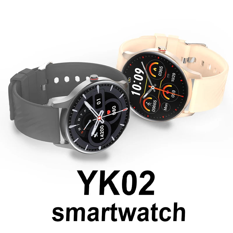 2024 New Noninvasive Blood Sugar Smart Watch Men ECG PPG Body Pressure Healthy Waterproof Smartwatch 466*466 AMOLED Men Watches Leedoar