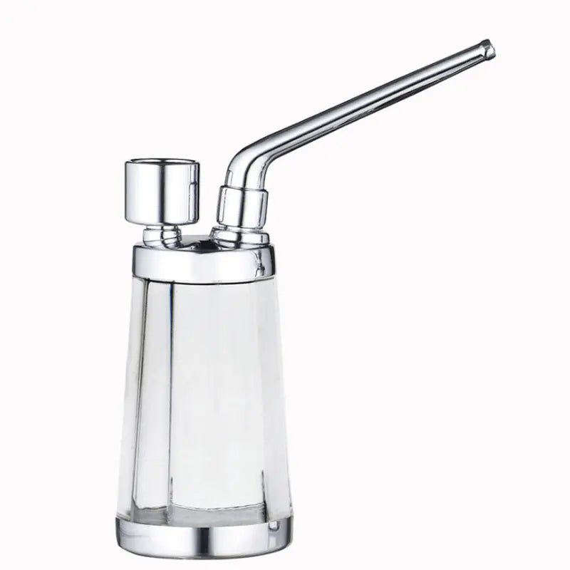 2024 New  Popular Bottle Water Pipe Portable Mini Hookah Shisha Tobacco Smoking Pipes Gift of Health Metal Tube Filter Leedoar