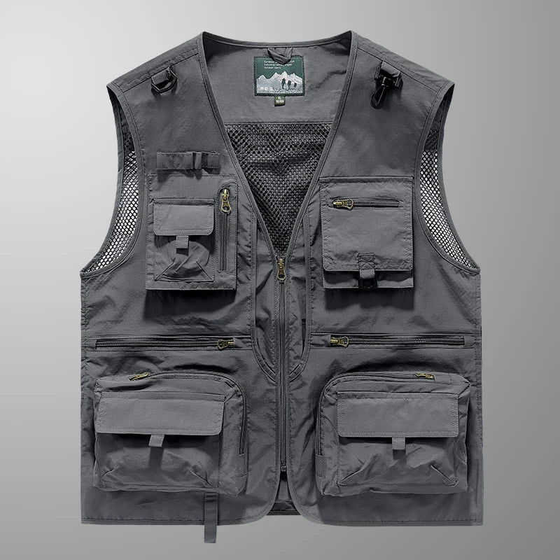 2024 New Spring, Autumn, and Summer Versatile Items in Stock, Fashionable and Trendy Wearing Vests, Jeep Men's Wear, Shopping an Leedoar