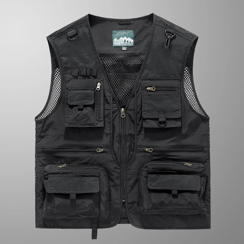 2024 New Spring, Autumn, and Summer Versatile Items in Stock, Fashionable and Trendy Wearing Vests, Jeep Men's Wear, Shopping an Leedoar