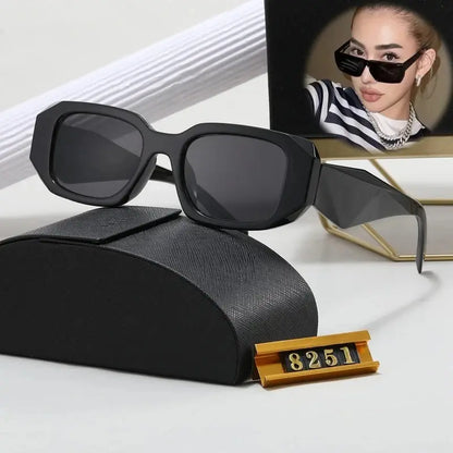 2024 New Sunglasses for Men Women Trendy Sun Glasses Goggle Man Brand Designer Square Glasses Shades Female Eyewear Oculos Leedoar