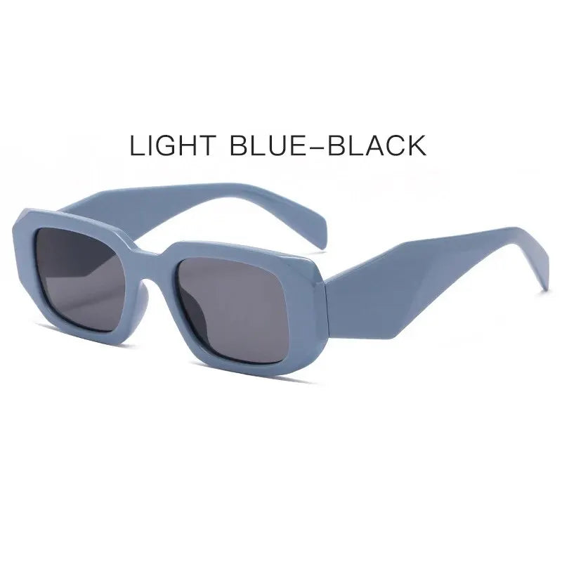 2024 New Sunglasses for Men Women Trendy Sun Glasses Goggle Man Brand Designer Square Glasses Shades Female Eyewear Oculos Leedoar