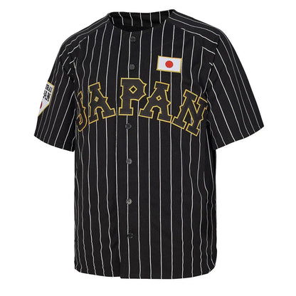 2024 World New Baseball Jersey Japan 16 OHTANI Jerseys Sewing Embroidery Sports Outdoor White Black Stripe Kids Gifts Uniform Leedoar