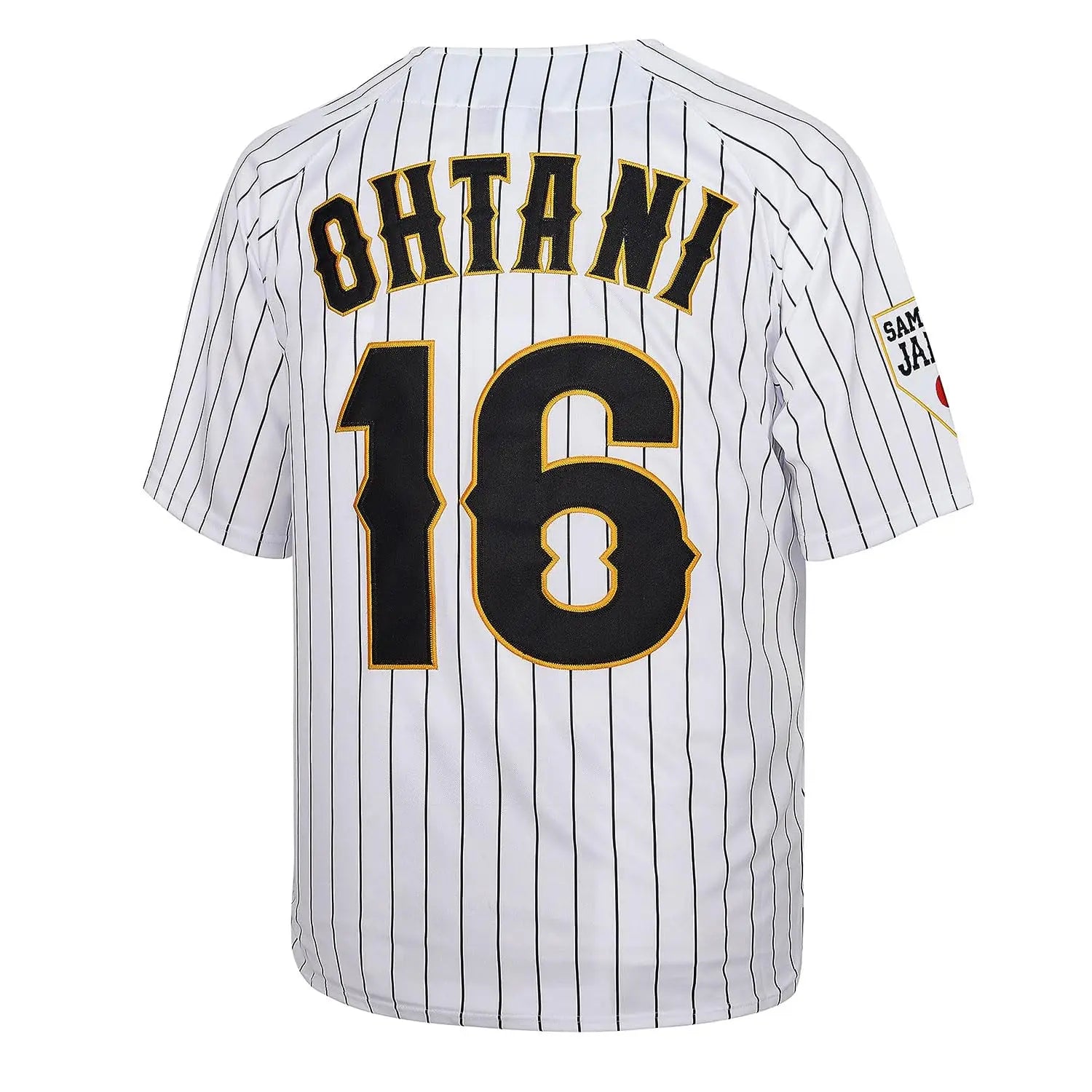 2024 World New Baseball Jersey Japan 16 OHTANI Jerseys Sewing Embroidery Sports Outdoor White Black Stripe Kids Gifts Uniform Leedoar