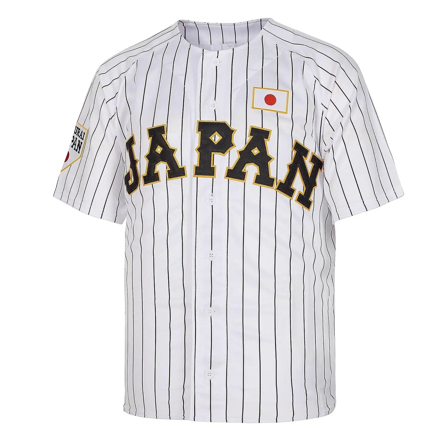 2024 World New Baseball Jersey Japan 16 OHTANI Jerseys Sewing Embroidery Sports Outdoor White Black Stripe Kids Gifts Uniform Leedoar