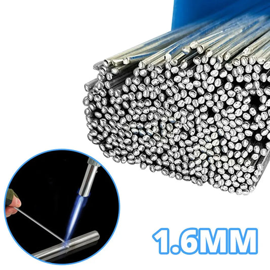 20PCS Low Temperature Easy Melt Aluminum Universal Silver Welding Rod Cored Wire 1.6mm Rod Solder No Need Solder Powder Weld Bar