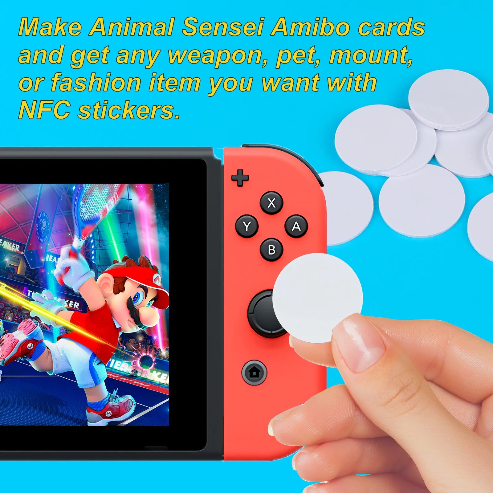 20pcs 50pcs 13.56MHz Ntag215 NFC Coins Adhesive Cards Badge Backing 504 Bytes ISO/IEC 14443 A 25mm Waterproof PVC Ntag 215 Tag Leedoar