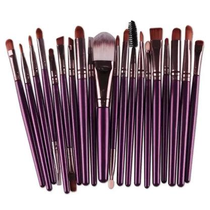 20pcs Makeup Brushes Portable Blush Brush Eyeshadow Brush Loose Powder Brush Beginner Complete Set Of Beauty Tools Leedoar