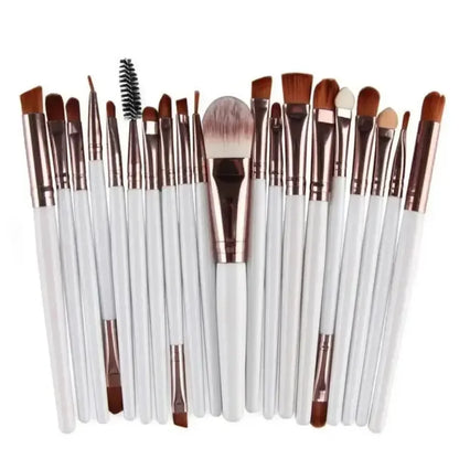 20pcs Makeup Brushes Portable Blush Brush Eyeshadow Brush Loose Powder Brush Beginner Complete Set Of Beauty Tools Leedoar