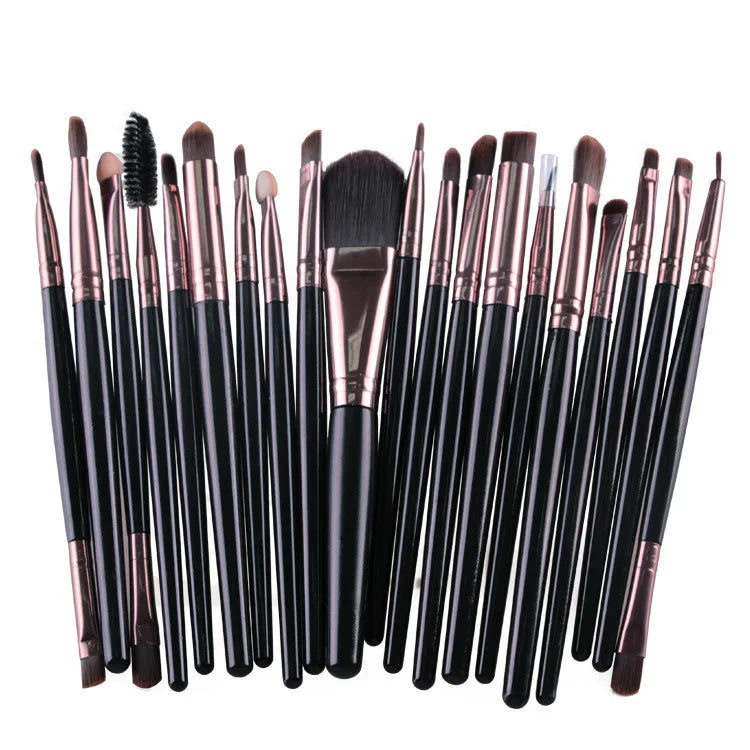 20pcs Makeup Brushes Portable Blush Brush Eyeshadow Brush Loose Powder Brush Beginner Complete Set Of Beauty Tools Leedoar