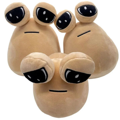 22cm Hot Game My Pet Alien Pou Plush Toy Furdiburb Emotion Alien Plushie Stuffed Animal Pou Doll Leedoar