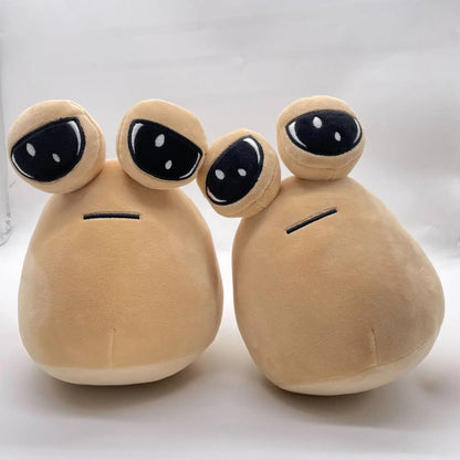 22cm Hot Game My Pet Alien Pou Plush Toy Furdiburb Emotion Alien Plushie Stuffed Animal Pou Doll Leedoar