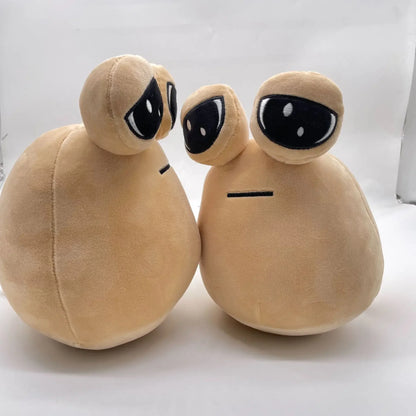 22cm Hot Game My Pet Alien Pou Plush Toy Furdiburb Emotion Alien Plushie Stuffed Animal Pou Doll Leedoar