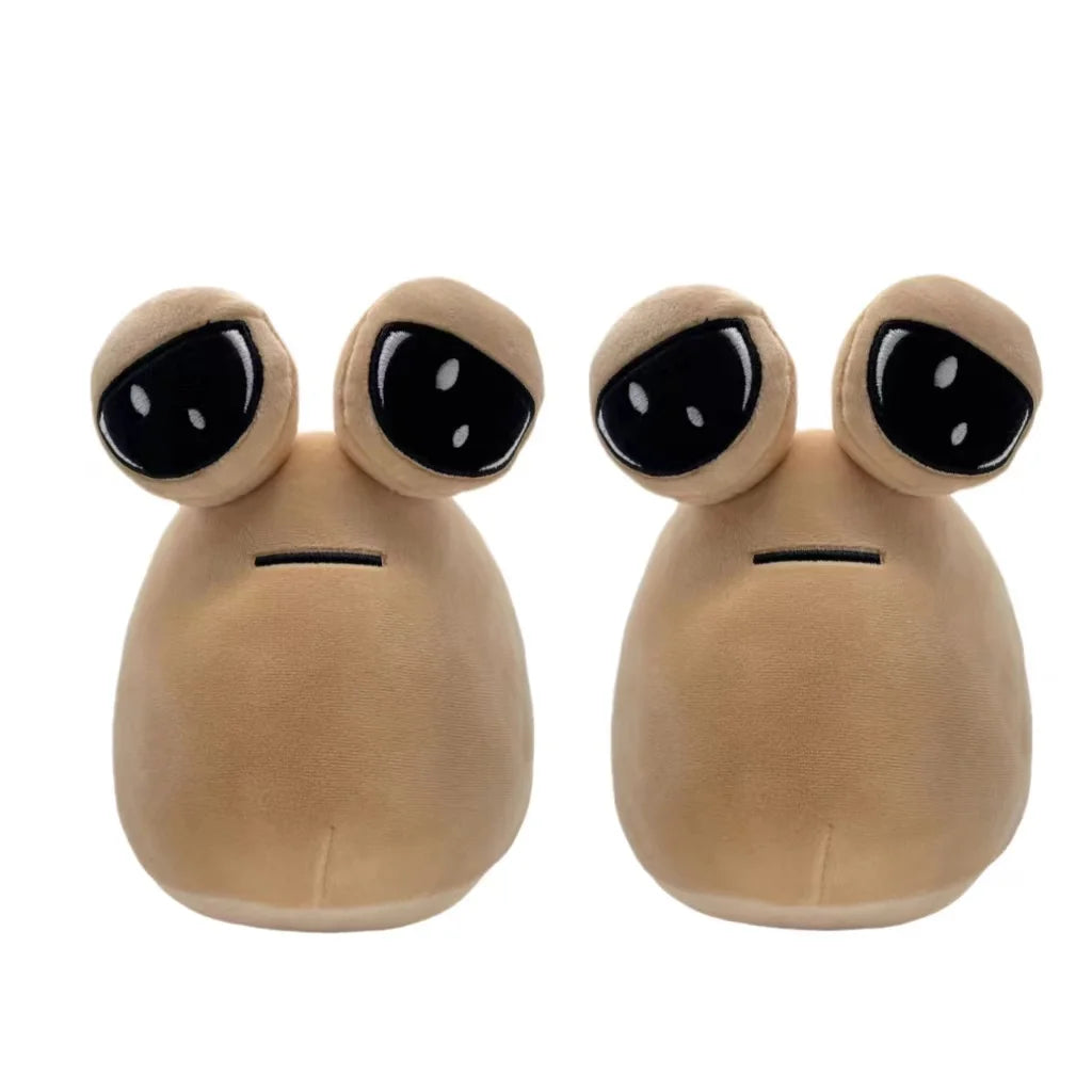 22cm Hot Game My Pet Alien Pou Plush Toy Furdiburb Emotion Alien Plushie Stuffed Animal Pou Doll Leedoar