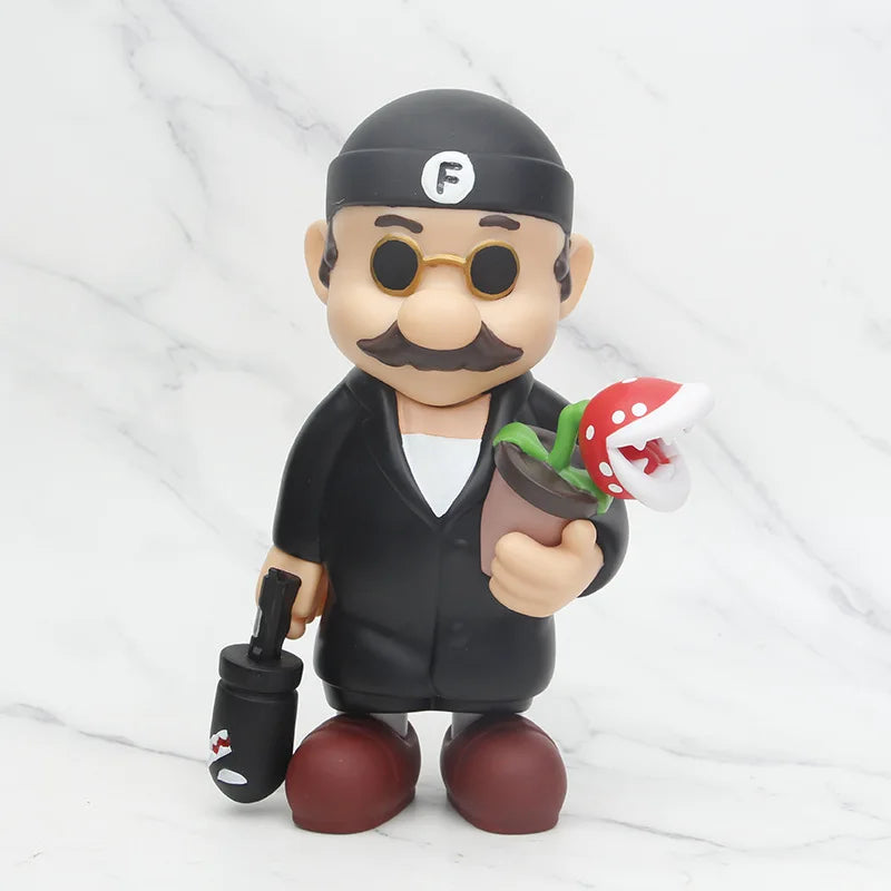 22cm Super Mario como Leon PVC Action Figures Toy Model Toys 