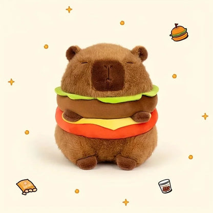 23cm Capybara Plush Simulation Capibara Anime Fluffty Toy Cute Doll Stuffed Animals Soft Doll Plush Christmas Thanksgiving Gift Leedoar