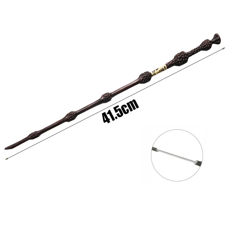 24 Kinds Cosplay Show Metal Core Magic Wand Children Decoration Toy Accessories For Kids Bacchetta Di Plastic Magic Stick Leedoar