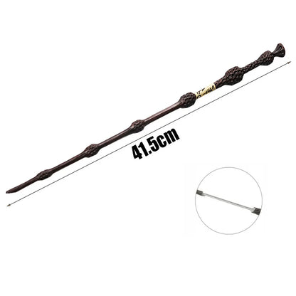 24 Kinds Cosplay Show Metal Core Magic Wand Children Decoration Toy Accessories For Kids Bacchetta Di Plastic Magic Stick Leedoar