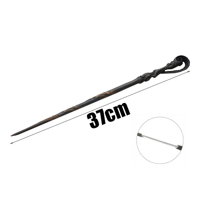 24 Kinds Cosplay Show Metal Core Magic Wand Children Decoration Toy Accessories For Kids Bacchetta Di Plastic Magic Stick Leedoar