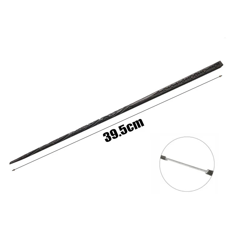 24 Kinds Cosplay Show Metal Core Magic Wand Children Decoration Toy Accessories For Kids Bacchetta Di Plastic Magic Stick Leedoar