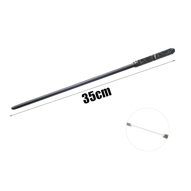 24 Kinds Cosplay Show Metal Core Magic Wand Children Decoration Toy Accessories For Kids Bacchetta Di Plastic Magic Stick Leedoar