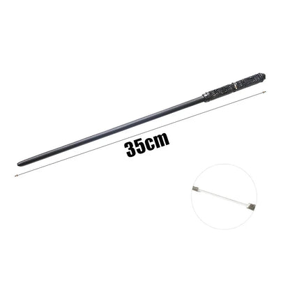 24 Kinds Cosplay Show Metal Core Magic Wand Children Decoration Toy Accessories For Kids Bacchetta Di Plastic Magic Stick Leedoar