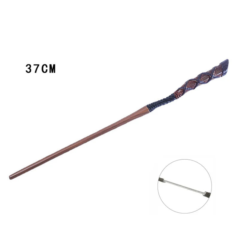 24 Kinds Cosplay Show Metal Core Magic Wand Children Decoration Toy Accessories For Kids Bacchetta Di Plastic Magic Stick Leedoar