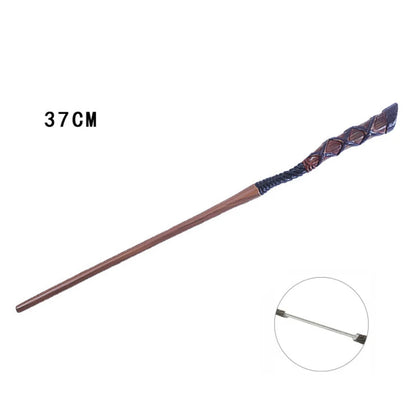 24 Kinds Cosplay Show Metal Core Magic Wand Children Decoration Toy Accessories For Kids Bacchetta Di Plastic Magic Stick Leedoar