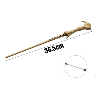 24 Kinds Cosplay Show Metal Core Magic Wand Children Decoration Toy Accessories For Kids Bacchetta Di Plastic Magic Stick Leedoar