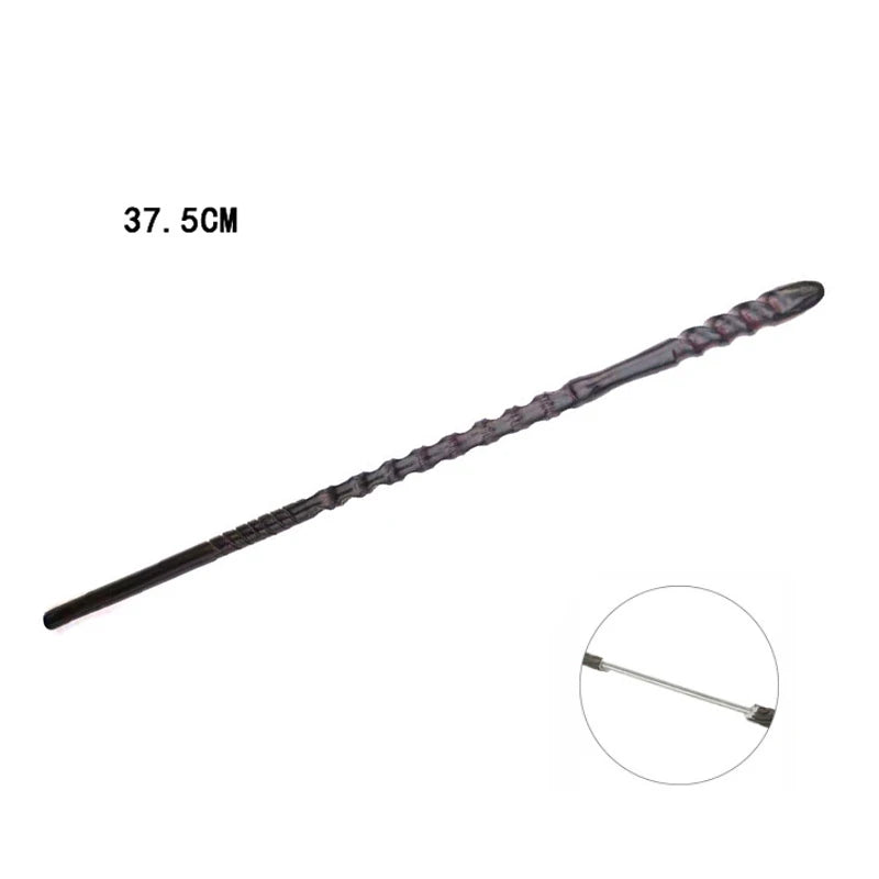 24 Kinds Cosplay Show Metal Core Magic Wand Children Decoration Toy Accessories For Kids Bacchetta Di Plastic Magic Stick Leedoar
