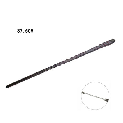 24 Kinds Cosplay Show Metal Core Magic Wand Children Decoration Toy Accessories For Kids Bacchetta Di Plastic Magic Stick Leedoar