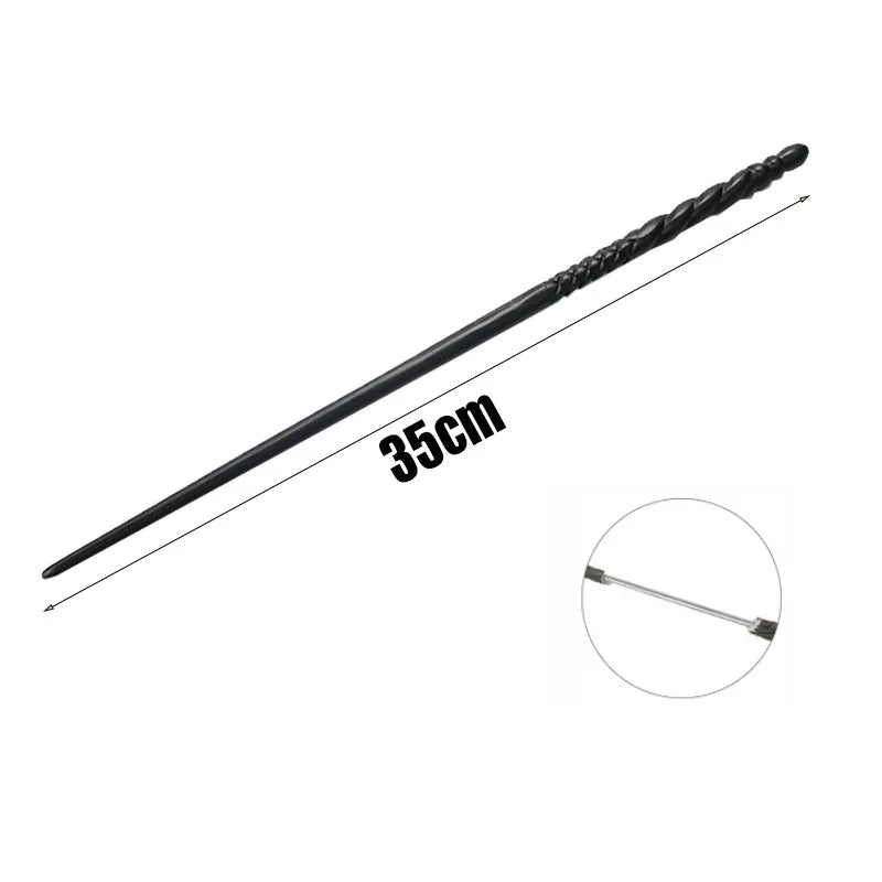 24 Kinds Cosplay Show Metal Core Magic Wand Children Decoration Toy Accessories For Kids Bacchetta Di Plastic Magic Stick Leedoar