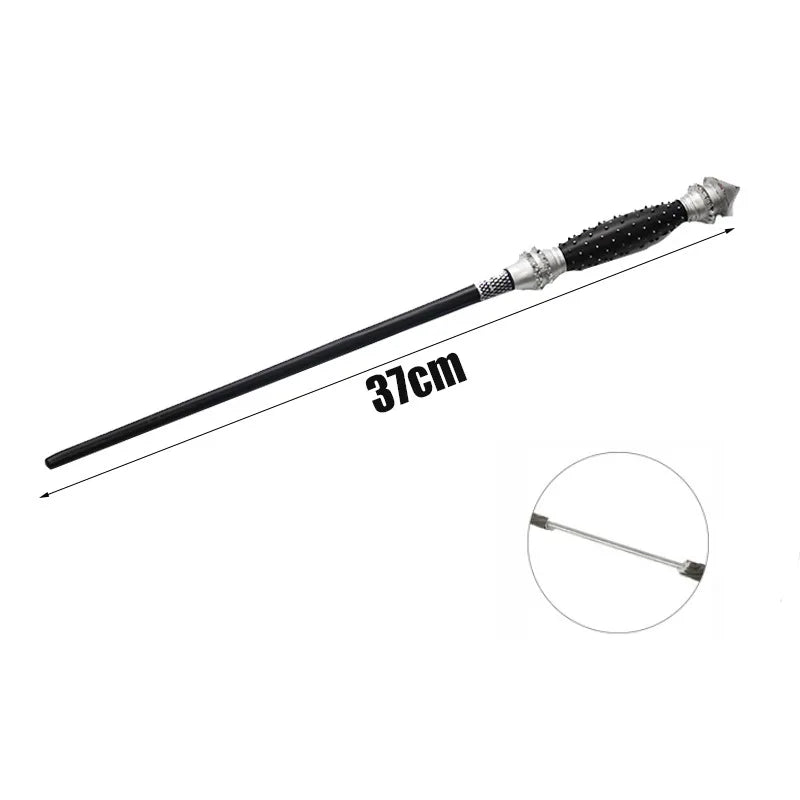 24 Kinds Cosplay Show Metal Core Magic Wand Children Decoration Toy Accessories For Kids Bacchetta Di Plastic Magic Stick Leedoar