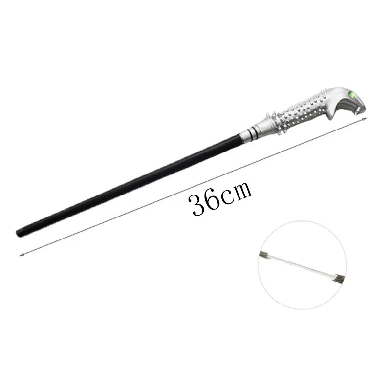 24 Kinds Cosplay Show Metal Core Magic Wand Children Decoration Toy Accessories For Kids Bacchetta Di Plastic Magic Stick Leedoar
