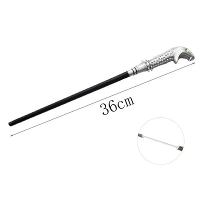 24 Kinds Cosplay Show Metal Core Magic Wand Children Decoration Toy Accessories For Kids Bacchetta Di Plastic Magic Stick Leedoar