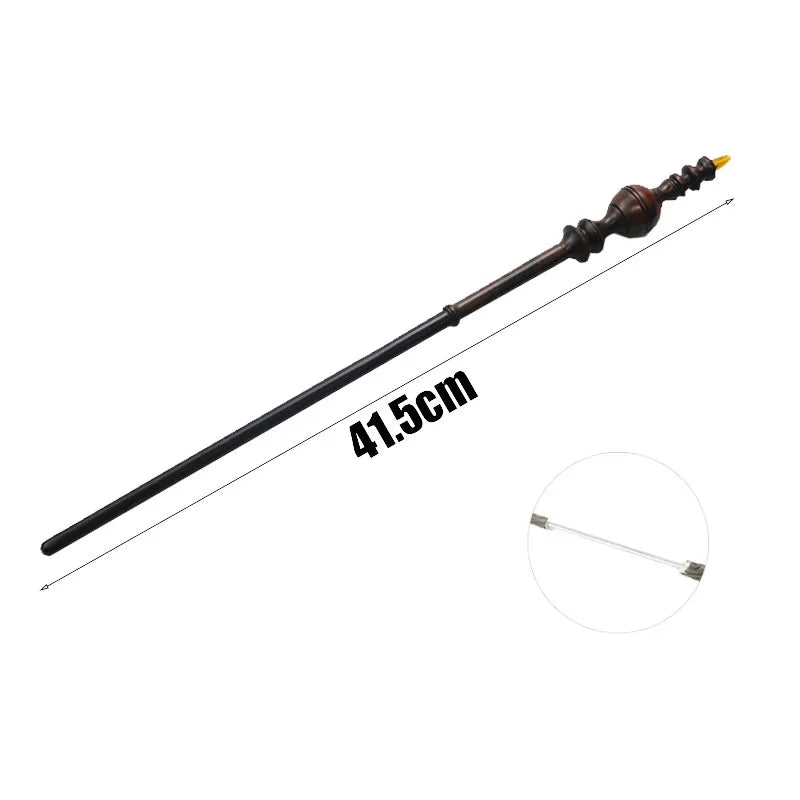 24 Kinds Cosplay Show Metal Core Magic Wand Children Decoration Toy Accessories For Kids Bacchetta Di Plastic Magic Stick Leedoar