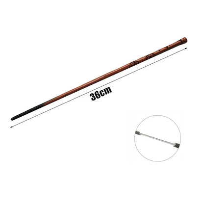 24 Kinds Cosplay Show Metal Core Magic Wand Children Decoration Toy Accessories For Kids Bacchetta Di Plastic Magic Stick Leedoar