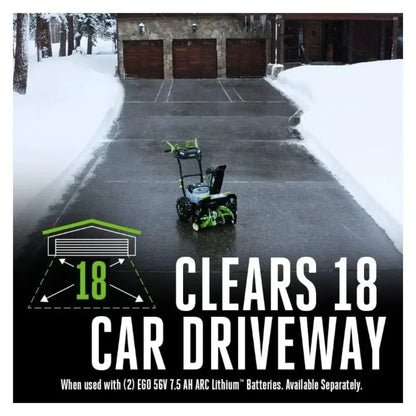 24 in. Self-Propelled 2-Stage Snow Blower with Peak Power Battery and Charger Not Included, Black
