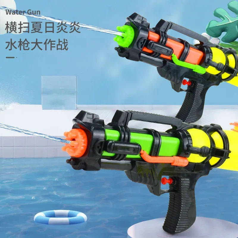 25*14CM Kids Water Guns for Kids High Capacity Big Size Range Summer Water Toys Gun for Boys Girls and Adults Outdoor Pool Gift Leedoar