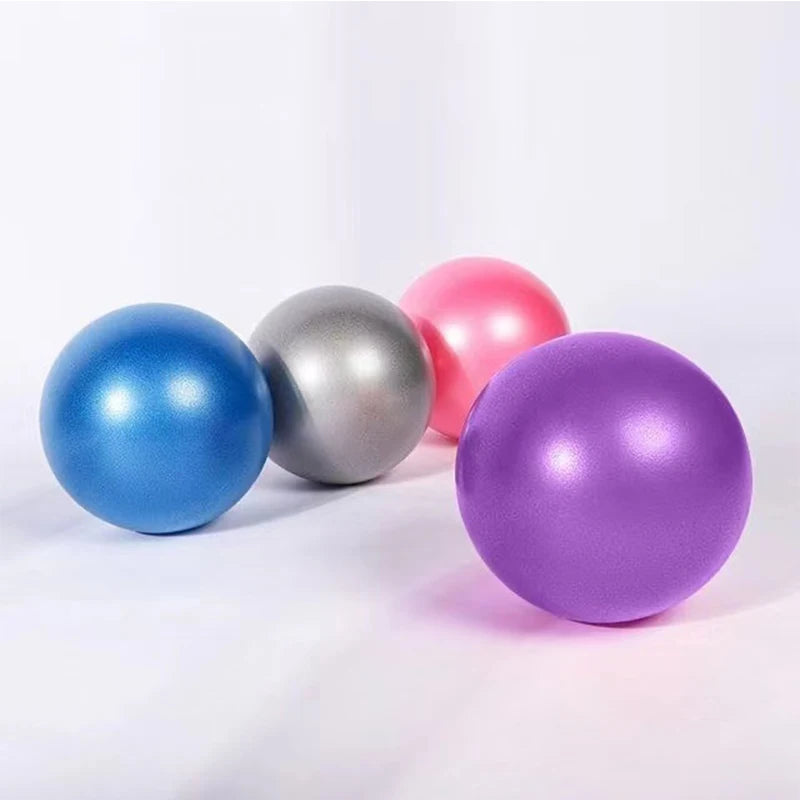 25cm Pilates Ball Explosion-proof Yoga Core Ball Indoor Balance Exercise Gym Ball for Fitness Pilates Equipment Leedoar