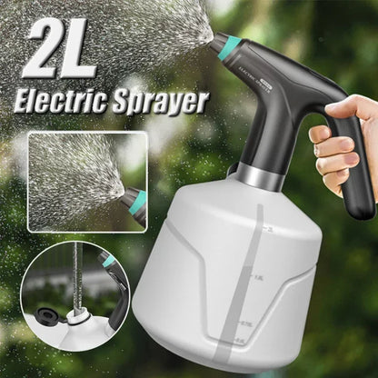 2L Electric Plant Spray Bottle Automatic Watering Fogger USB Electric Sanitizing Sprayer Watering Machine Plants for Garden Tool Leedoar