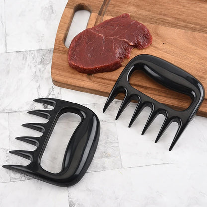 2PCS Bear Claw Meat Splitter BBQ Barbecue Meat Splitter Tool Heat Insulated and Anti scalding Bear Palm Kitchen Tool