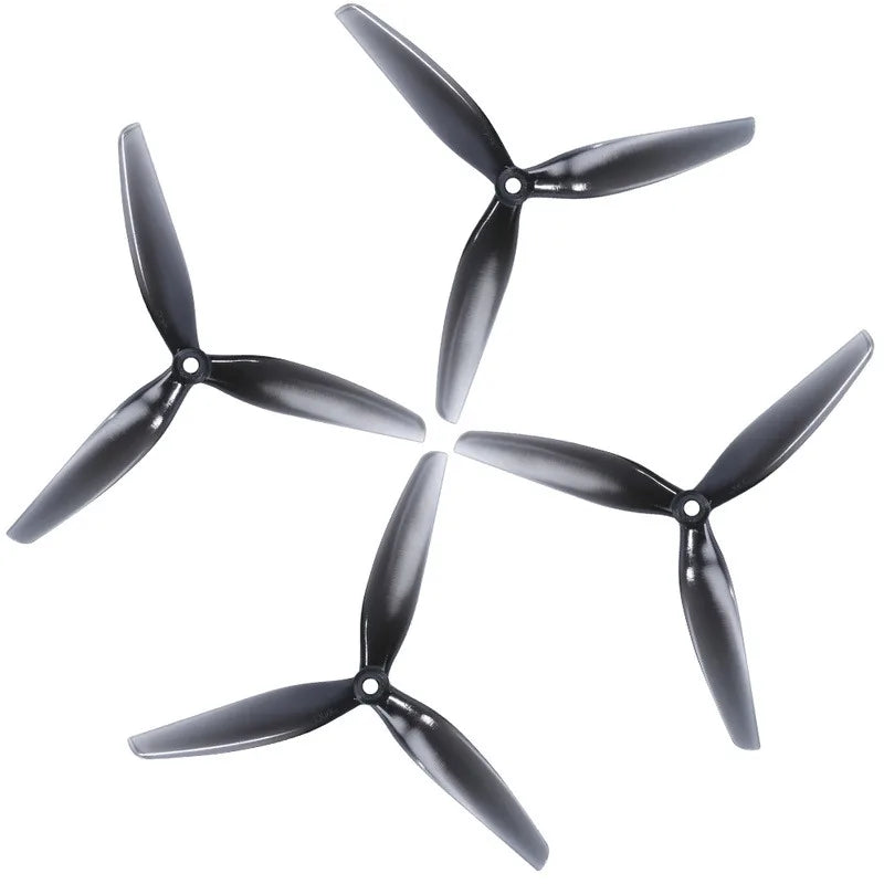 2Pairs(2CW+2CCW) HQPROP 7X4X3 7040 3-Blade PC Propeller for RC FPV Freestyle 7inch Long Range LR7 Cinelifter Drones DIY Parts Leedoar