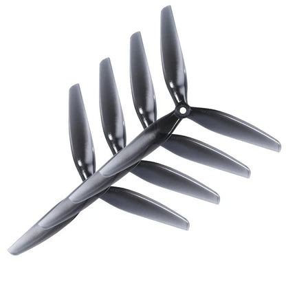 2Pairs(2CW+2CCW) HQPROP 7X4X3 7040 3-Blade PC Propeller for RC FPV Freestyle 7inch Long Range LR7 Cinelifter Drones DIY Parts Leedoar