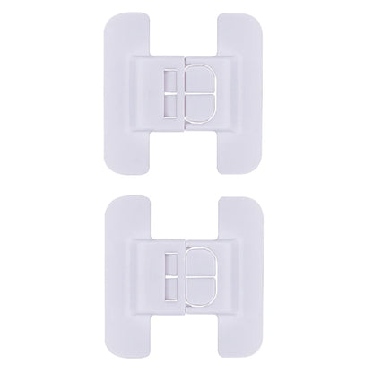 2Pcs/Lot Baby Safety Cabinet Locks Drawer Door Locks for Baby Child Infant Anti-Pinching Hand Security Protection Safety Buckle Leedoar