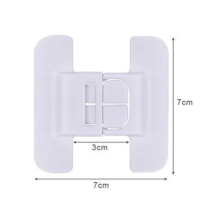 2Pcs/Lot Baby Safety Cabinet Locks Drawer Door Locks for Baby Child Infant Anti-Pinching Hand Security Protection Safety Buckle Leedoar