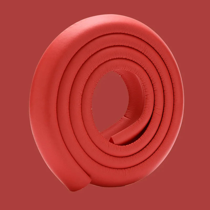 2m Thicken Baby Bumper Strip Kids Protection Bumper Furniture Anti-collision Strip L Type with Double-sided Tape Kindergarten Leedoar