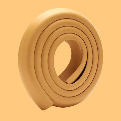 2m Thicken Baby Bumper Strip Kids Protection Bumper Furniture Anti-collision Strip L Type with Double-sided Tape Kindergarten Leedoar