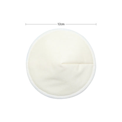 2pcs Organic Bamboo Viscose Nursing Breast Pads Washable Breastfeeding Pads Reusable Breast Pads for Breastfeeding Nursing Pads Leedoar